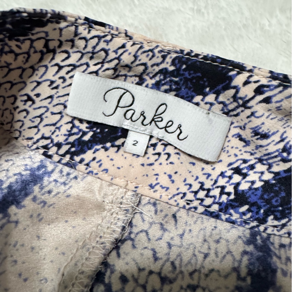 Parker 100% Silk Python Pant - image 7